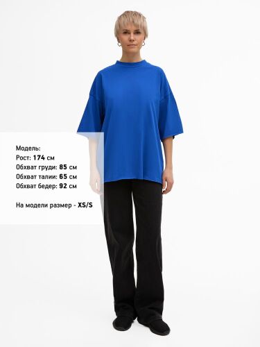 Футболка унисекс T1, синяя, размер M/L 3