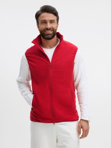 Жилет флисовый унисекс Ben Mac, красный, размер XXL 5