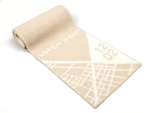 Шарф на заказ Tricksy Rand, S, полушерсть 1