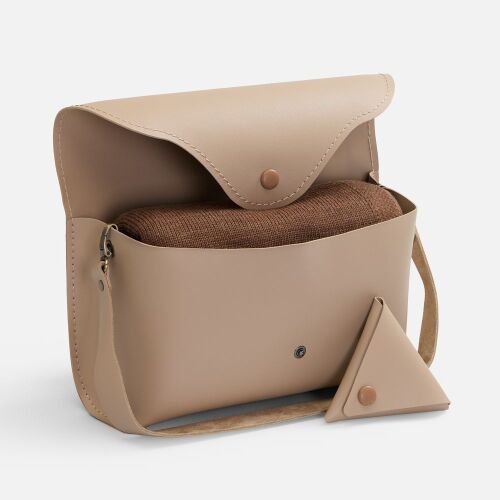 Плед Voyage в кофре, коричневый 2