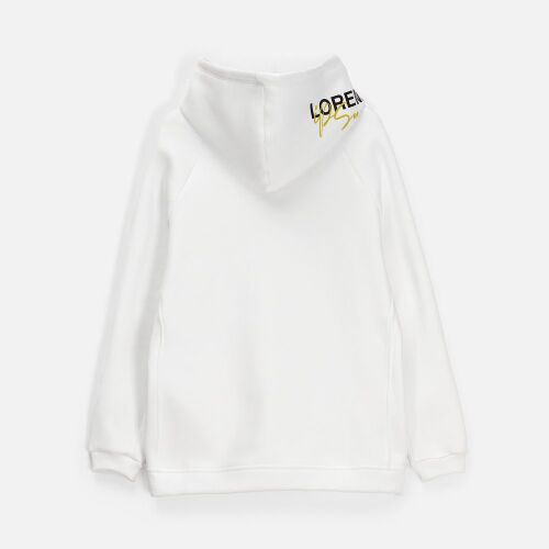 Худи унисекс оверсайз Easy Street, молочно-белое, размер XS/S 7