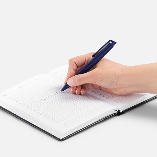 Ручка шариковая Senator Kantaro, матовая, темно-синяя 5