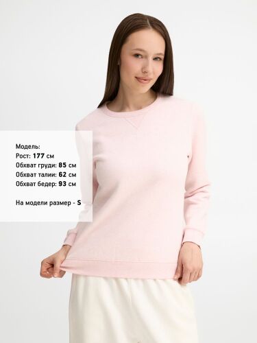 Толстовка женская Sully Women, розовый меланж, размер M 4