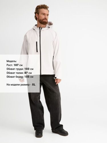 Куртка мужская с капюшоном Replay Men 340 белая, размер XXL 4