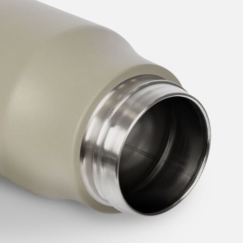 Термобутылка Tateyama, серо-бежевая 6