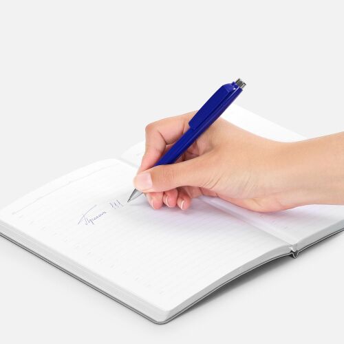 Ручка шариковая Klippa, синяя 4