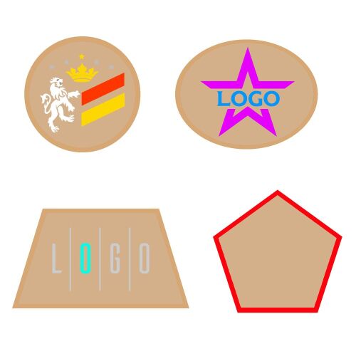 Шеврон из габардина Gabo L, бежевый 1