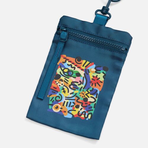 Спортивная сумка Verkko, темно-синяя 6