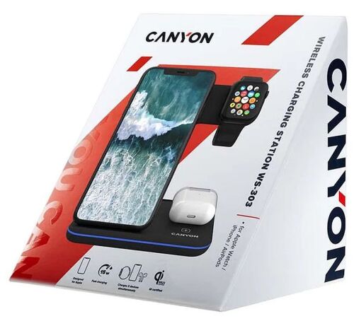 Зарядная станция Canyon WS-303, черная 5