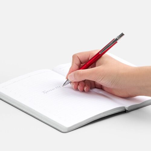 Ручка шариковая SparkLine, темно-красная 4