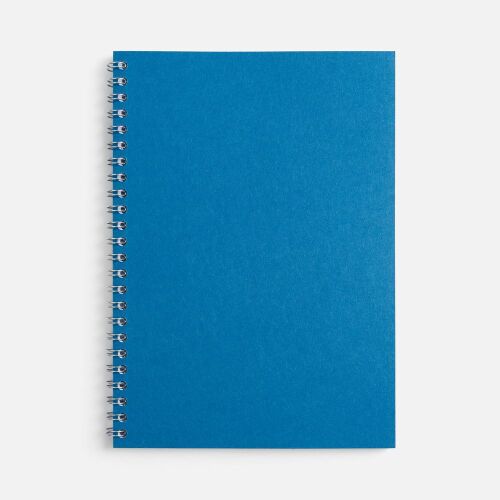 Блокнот Salvador в клетку, синий ver.2 2