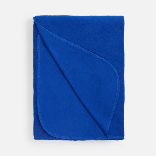 Флисовый плед Warm&Peace XL, ярко-синий 2