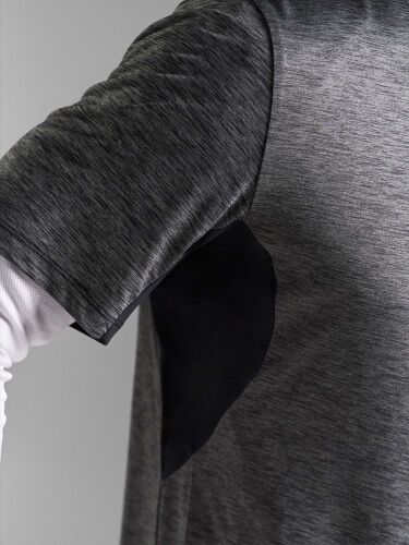 Футболка спортивная унисекс Storm, бежевая (льняная), размер XXL 3