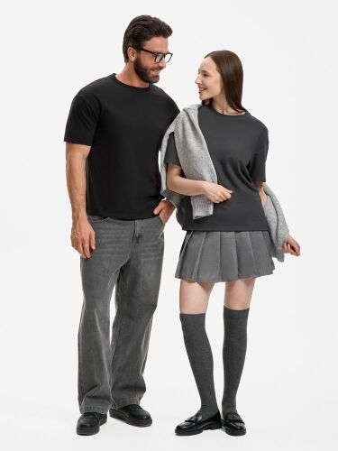 Футболка унисекс Durington, темно-серая (графит), размер 3XL/4XL 7