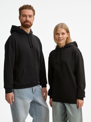 Худи унисекс Condor, черное, размер L 7