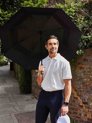 Зонт-трость Stormshield, черный 5