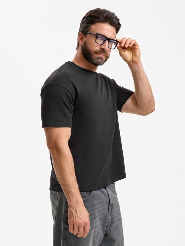 Футболка унисекс Durington, черная, размер 3XL/4XL 3