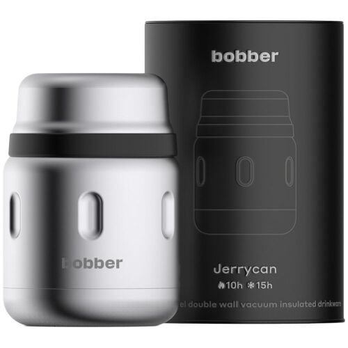 Термос для еды Jerrycan 470, вакуумный, стальной матовый 1