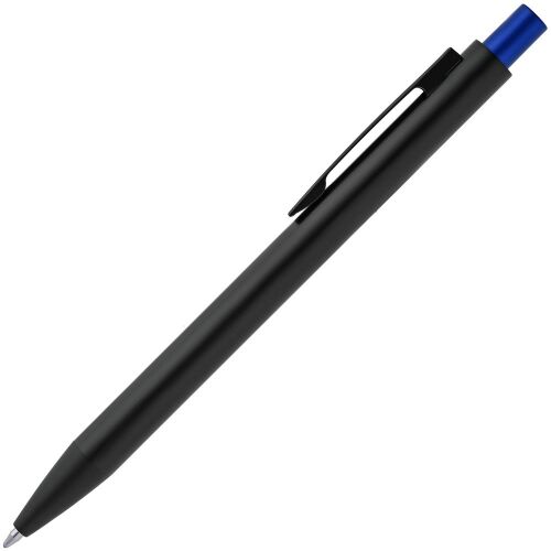 Ручка шариковая Chromatic, черная с синим 2
