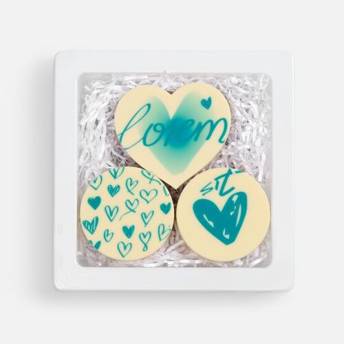 Набор из 3 печений Dream White 2