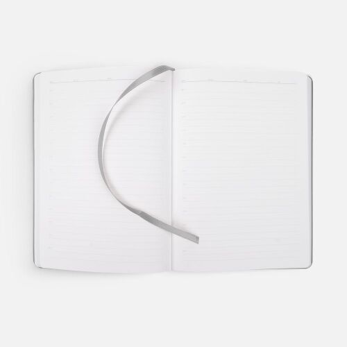 Ежедневник Tact, недатированный, серый 7