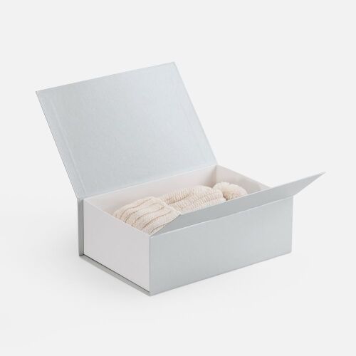 Коробка Bicolor Case, белая с серым 3 Коробка Bicolor Case, белая с серым 3