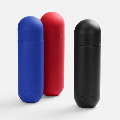 Термос Tubula Soft Touch, синий 4 Термос Tubula Soft Touch, синий 4