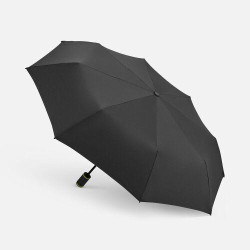 Зонт складной AOC Mini с цветными спицами, зеленое яблоко 1