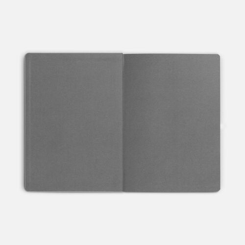 Ежедневник Shall, недатированный, серый 4