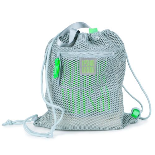 Рюкзак-мешок Verkko, серо-голубой 7