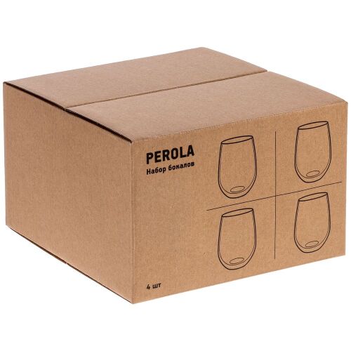 Набор из 4 бокалов Perola 6