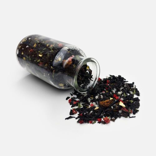 Чай «Сокочай», черный с соком ананаса, клубникой, мятой, медом и 2