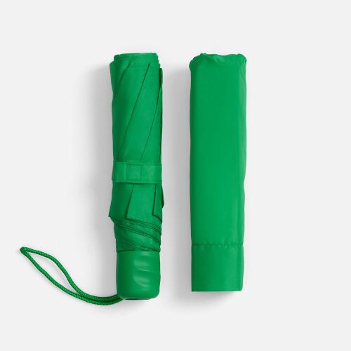 Зонт складной Basic, зеленый 3