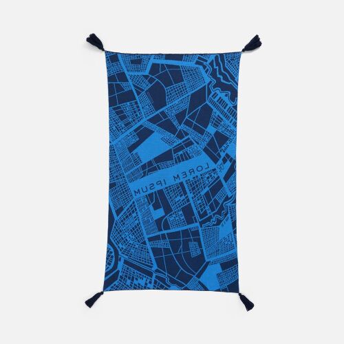 Плед на заказ Tricksy Net Light, XL, полушерсть 3