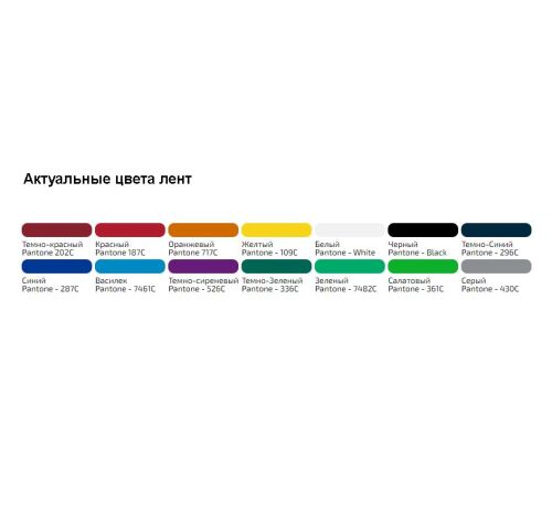 Лента для бейджа с печатью SilkPrint на заказ 2