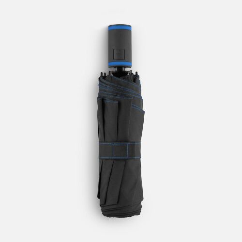 Зонт складной AOC Mini с цветными спицами, синий 6 Зонт складной AOC Mini с цветными спицами, синий 6