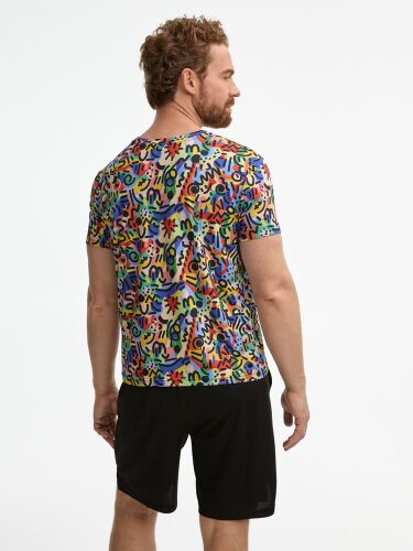 Футболка унисекс Senti с полной запечаткой на заказ, размер XL 5