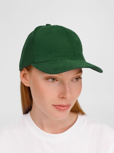 Бейсболка Buffalo, темно-зеленая 5