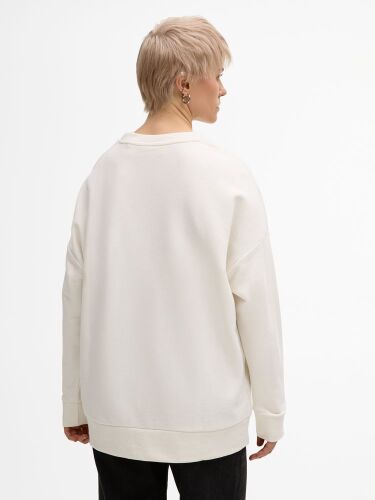 Свитшот унисекс S2, молочно-белый, размер M/L 1