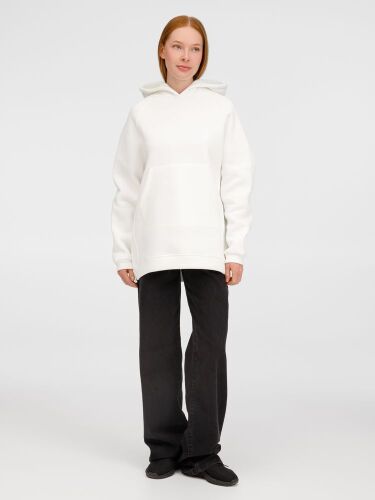 Худи унисекс оверсайз Easy Street, молочно-белое, размер XL/XXL 6