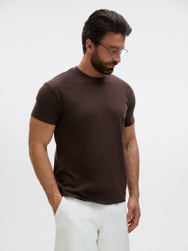 Футболка Regent 150 темно-коричневая (шоколад), размер XS 1