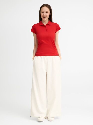 Рубашка поло женская Prescott women 170 красная, размер S 7