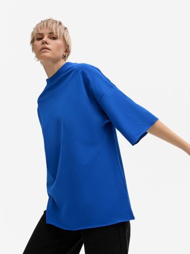 Футболка унисекс T1, синяя, размер M/L 7