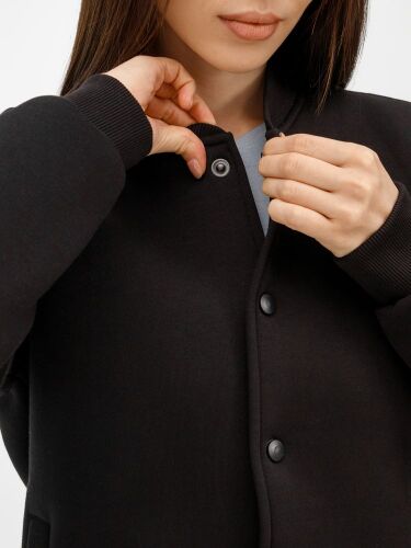 Бомбер унисекс AtmosWear, черный, размер L 5