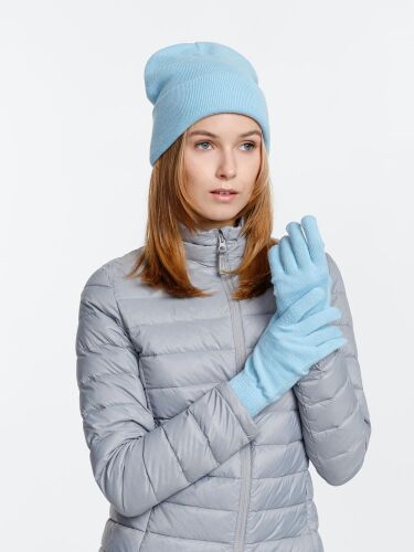 Перчатки Urban Flow, голубой меланж, размер L/XL 4 Перчатки Urban Flow, голубой меланж, размер L/XL 4