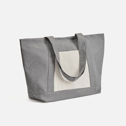 Шопер Shophop, серый с неокрашенным 1 Шопер Shophop, серый с неокрашенным 1