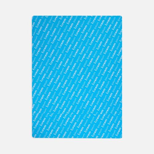Флисовый плед Feltro Color Plus с печатью на заказ, S 4