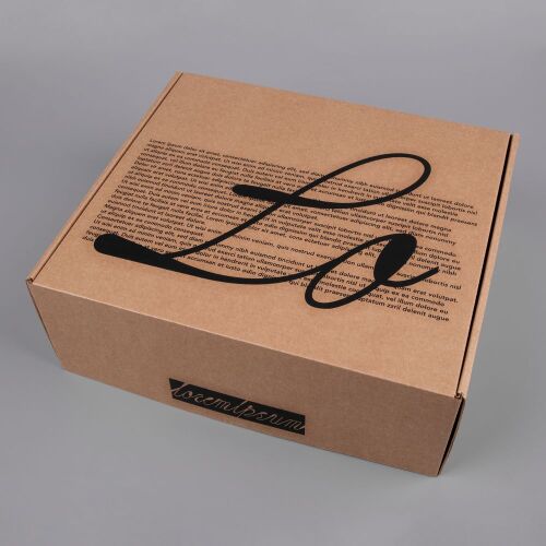 Коробка New Grande, крафт 4