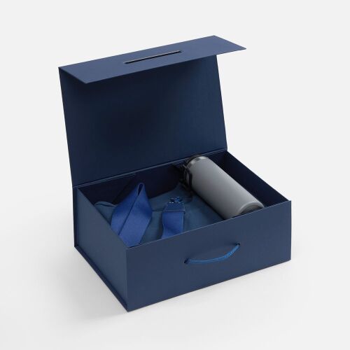 Коробка складная New Case Fold, темно-синяя 4