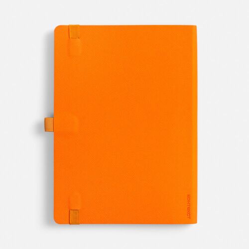 Ежедневник Peel Flex, недатированный, оранжевый 1